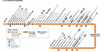 Mapa do b de trem