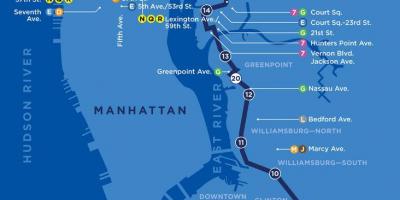 Maratona de nova York mapa
