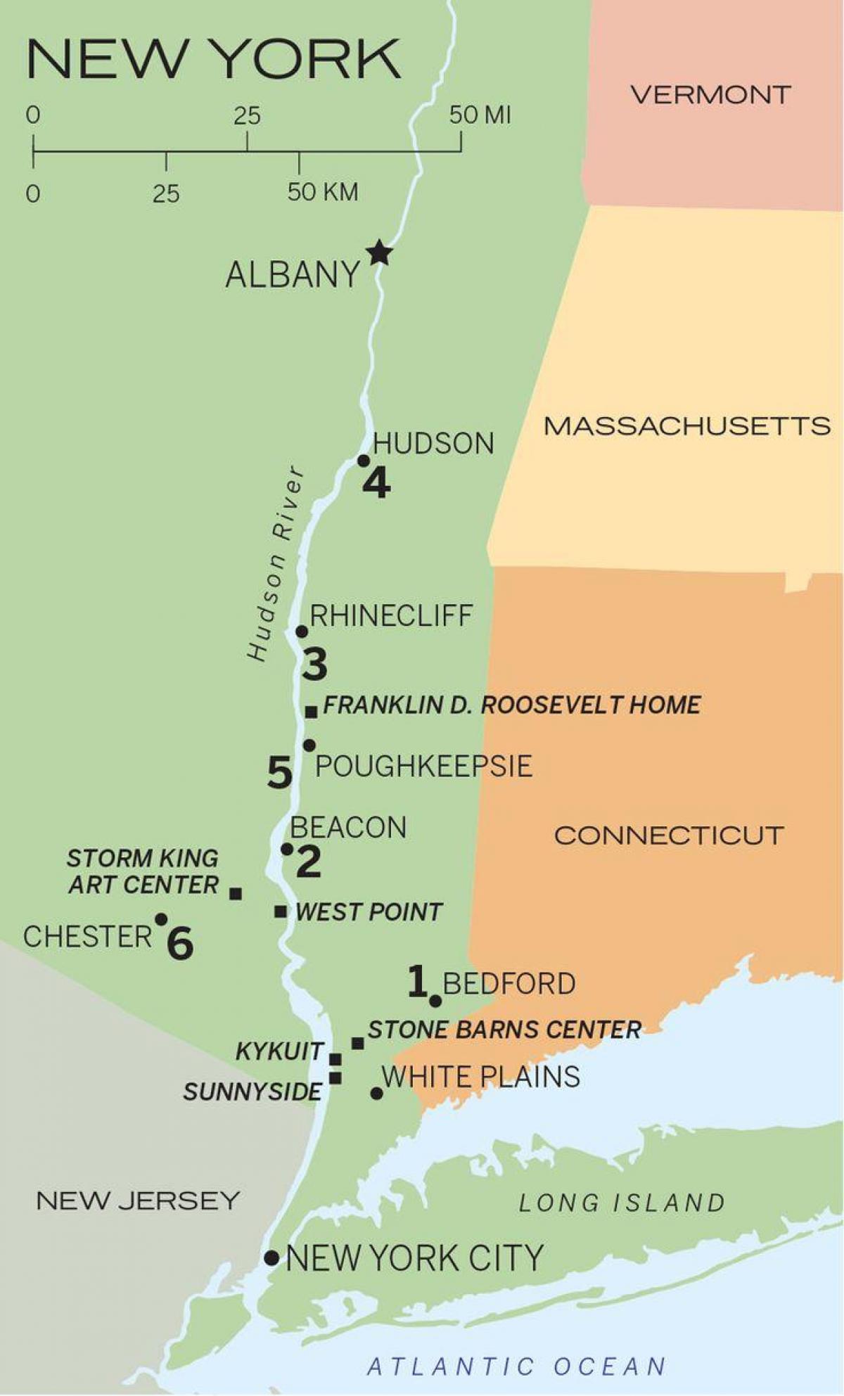 Hudson Mapa Da Linha 