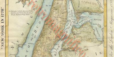 Antigos mapas da cidade de nova YORK