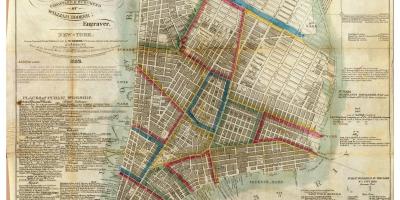 Nova York mapas históricos