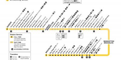 MTA r trem mapa